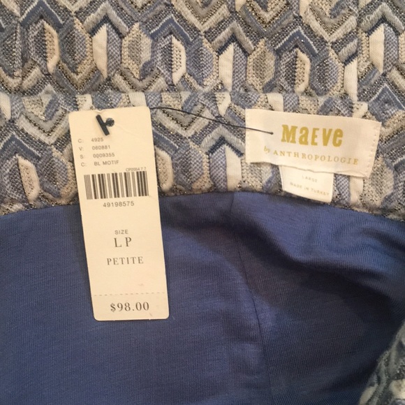 Maeve by Anthropologie Midi Skirt Size LP - Picture 4 of 7